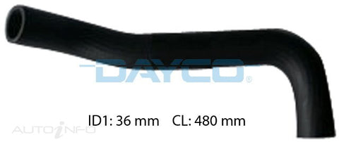 Dayco Radiator Hose Lower Ford Falcon BA BF FG 02-On16 - DMH3300