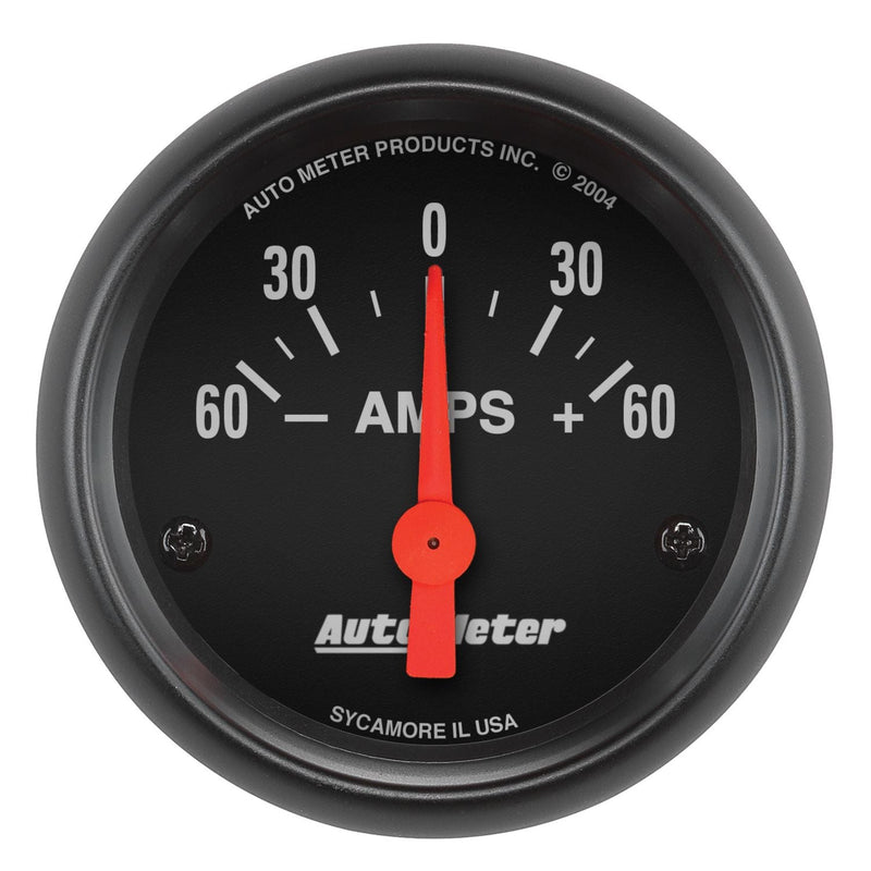 AutoMeter Z-Series 2-1/16in Ammeter AU2644
