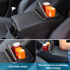 Center Console Leather Armrest Support Elbow Rest Extender Organizer Cup Holder — image 3