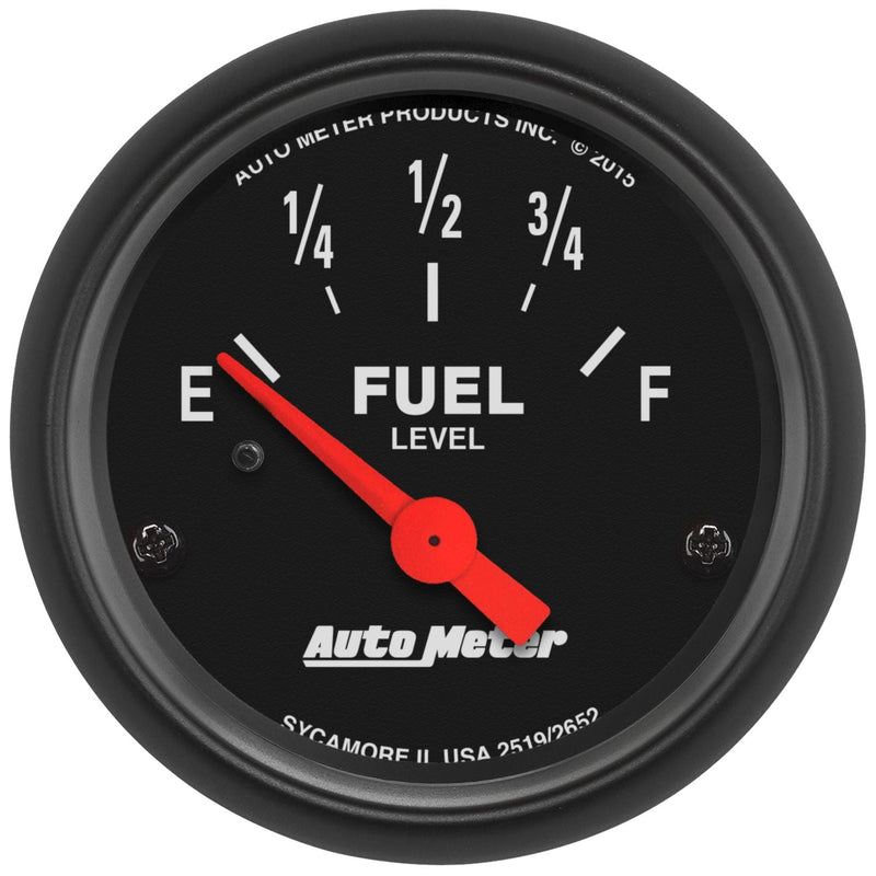 AutoMeter Z-Series 2-1/16in Fuel Level AU2652