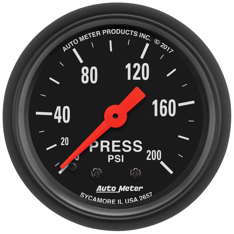 AutoMeter Z-Series 2-1/16 Pressure Gauge AU2657