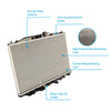 Radiator to suit Honda Accord Euro CL CM 2.4L — image 4