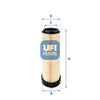 UFI Filters Air Filter 27.596.00