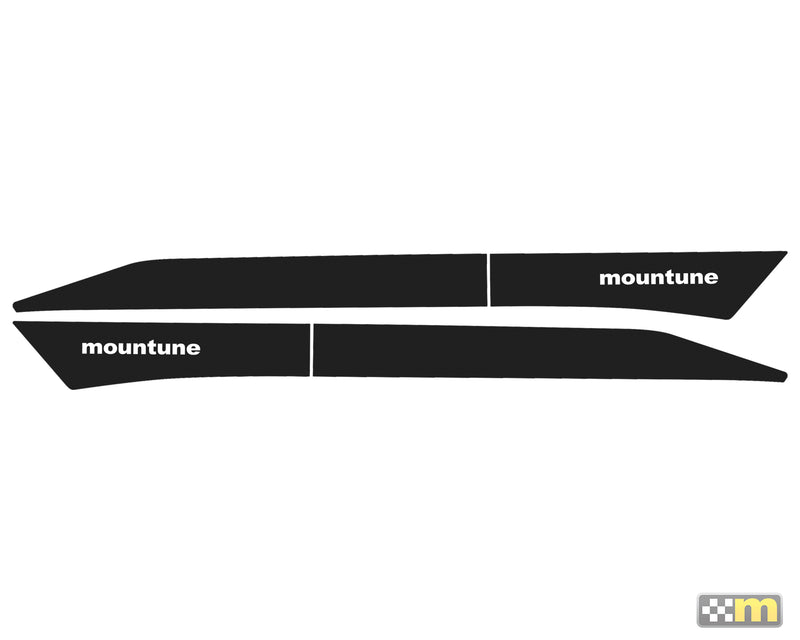 Mountune Dynamic Side Splash (Puma 20+) - Black