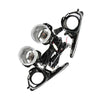Toyota Yaris 2018-2019 2x Front Grill Bumper Halogen Fog Lights Suitable
