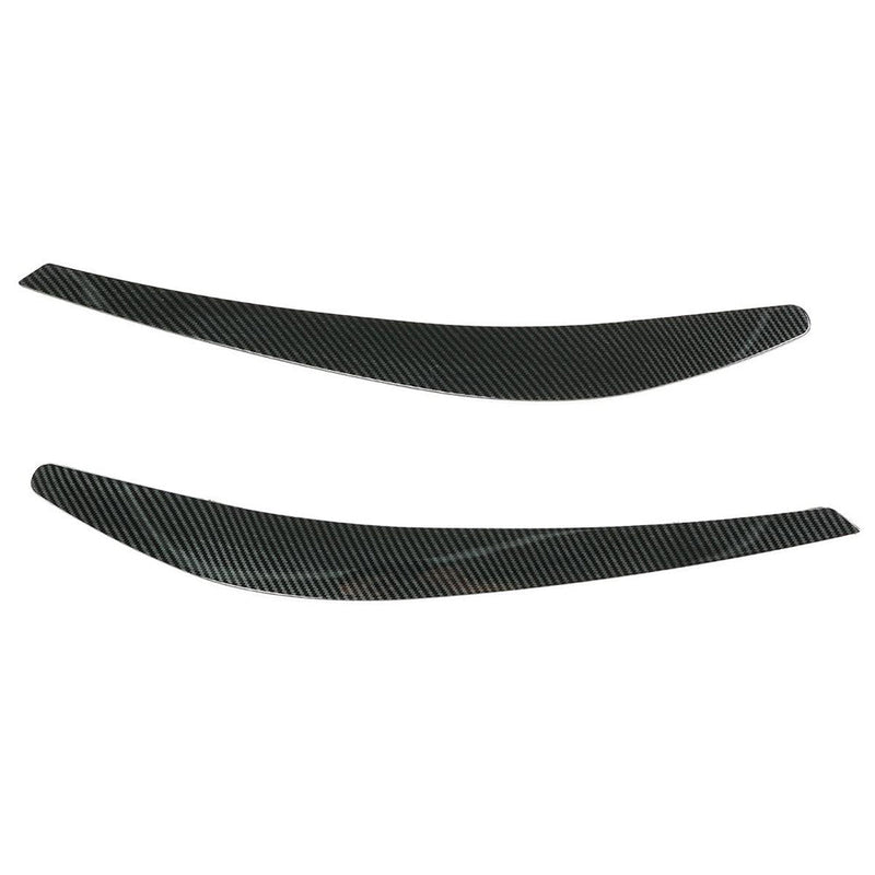 Carbon Fiber Style Headlight Eyebrow Trims Covers to suit Holden Clubsport — image 1
