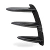 Rear Bumper Vent Trim to suit Mercedes W176 A200 A250 A45 Fiber Texture — image 1