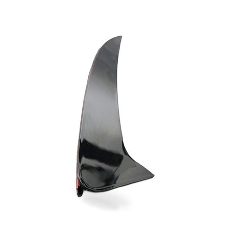 Rear Bumper Wolf Tooth Blade Gloss Black for Mercedes C-Class W205 15-18 Wagon — image 2