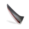 Mercedes C-Class W205 15-18 Front Bumper Wolf Tooth Blade Gloss Black — image 2