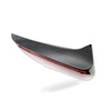 Mercedes C-Class W205 15-18 Front Bumper Wolf Tooth Blade Gloss Black — image 3