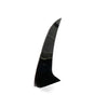 Mercedes C-Class W205 15-18 Front Bumper Wolf Tooth Blade Gloss Black — image 4