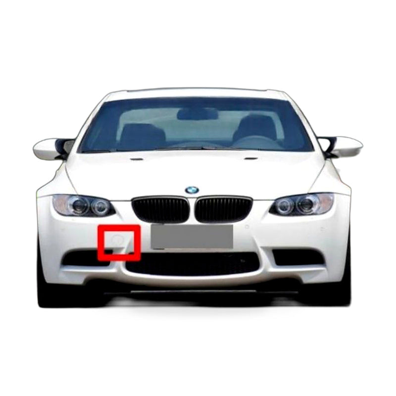 Front Bumper Tow Hook Cover to suit BMW M3 2008-2013 51118043981 — image 1