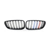 M-Style Gloss Black Tri-Color Grille to suit BMW 3 Series GT F34 2014-2016 — image 1