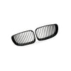 Black Glossy Grille to suit BMW 1 Series E81 E87 2008-2011 Front Bumper — image 3