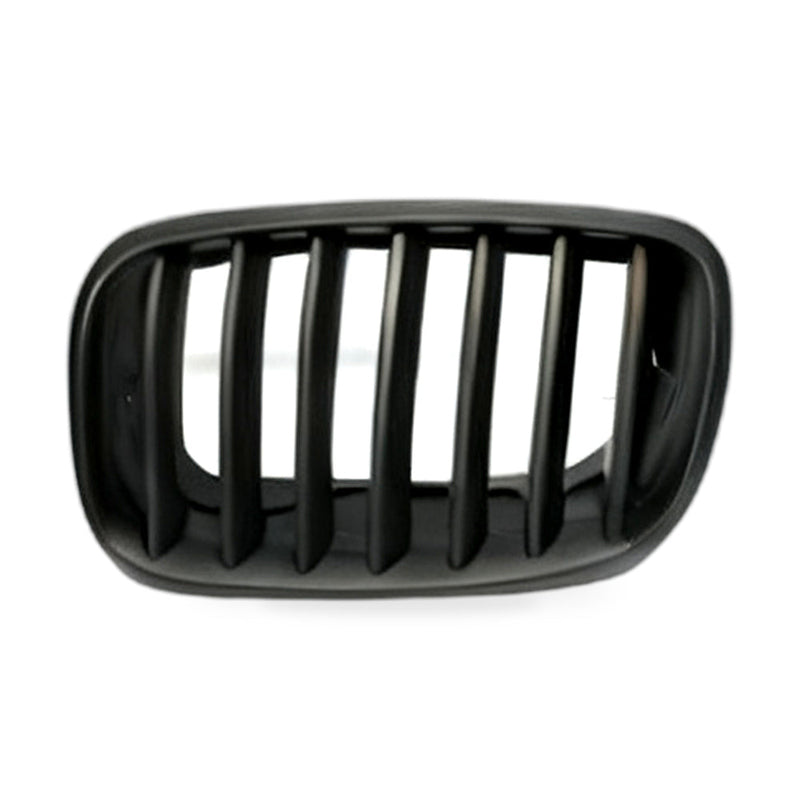 Matte Black Single Line Front Bumper Grille to suit BMW X5 E70 2007-2013 — image 1