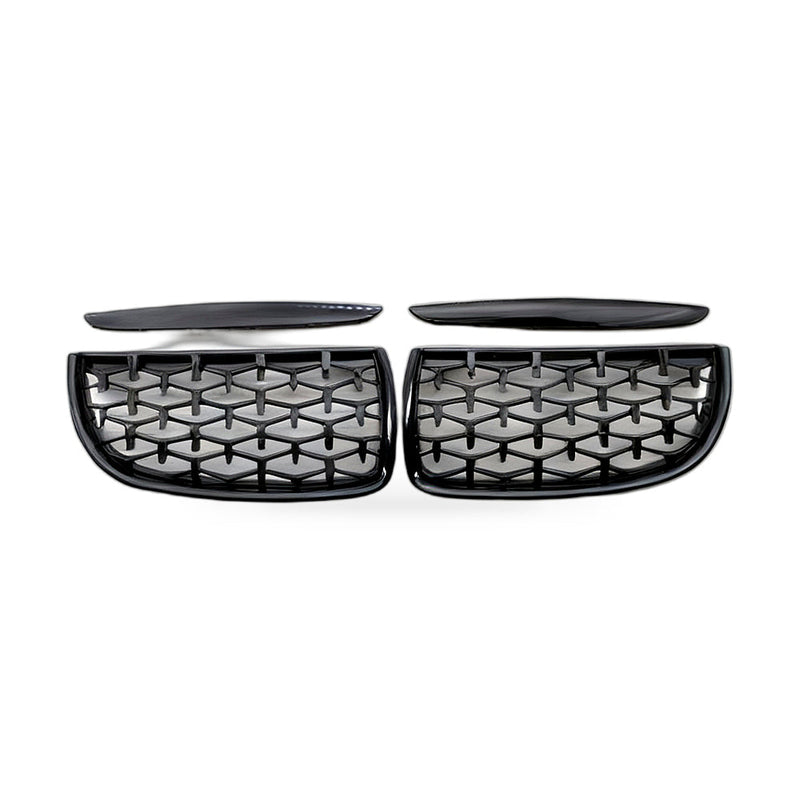 Meteor Mesh Grille Diamond Starlight to suit BMW 3 Series E90 E91 2005-2008 — image 1