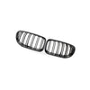 Carbon Gloss Black Double Line Grille to suit BMW 3 E90 E91 09-12 — image 2
