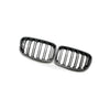 Carbon Texture Double Line Grille to suit BMW 1 Series F20 2011-2014 — image 2