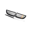 Gloss Black Red Yellow Front Grille to suit BMW 3 Series E90 E91 2006-2008 — image 2