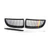 Gloss Black Red Yellow Front Grille to suit BMW 3 Series E90 E91 2006-2008 — image 1