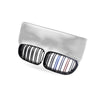 Double Line M Style Grille to suit BMW 1 Series E81 E87 2008-2011 Gloss — image 2