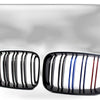 Double Line M Style Grille to suit BMW 1 Series E81 E87 2008-2011 Gloss — image 4