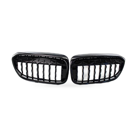 Meteor Semi-Plated Grille to suit BMW 5 Series G30 G38 2017-2019 — image 1