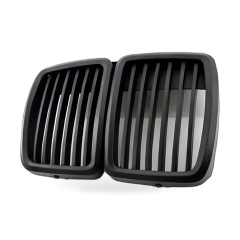 Modified Front Bumper Grille to suit BMW 3 Series E30 1982-1994 Matte Black — image 1