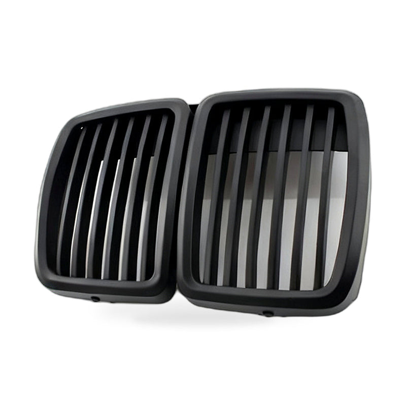Modified Front Bumper Grille to suit BMW 3 Series E30 1982-1994 Matte Black — image 1