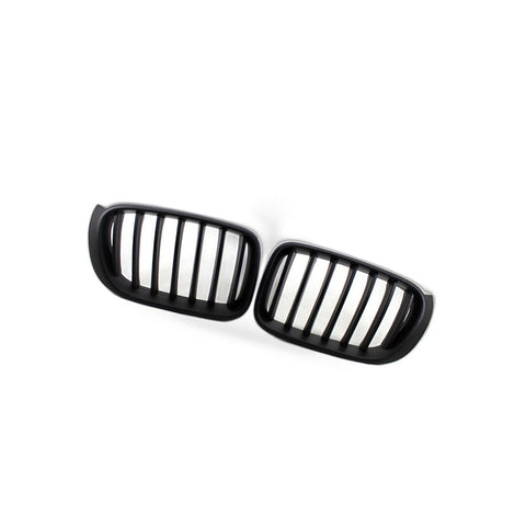 BMW F25 F26 14-16 Front Bumper Grille X3 X4 Single Line Grille [Matte Black Single Line] — image 2