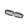 BMW 1 Series F20 F21 15-17 Meteor Gloss Black Plated Grille [Meteor Gloss Black] — image 2