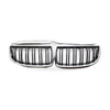 BMW 3 Series E90 E91 06-08 Modified Chrome Double Line Grille Double Bar Grille — image 1