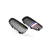 BMW 3 Series Coupe E92 E93 10-14 Gloss Black M-Style Grille Front Face — image 2