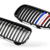 BMW 3 Series Coupe E92 E93 10-14 Gloss Black M-Style Grille Front Face — image 4
