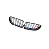 Gloss Black Double Line Grille to suit BMW 6 Series F06 F12 F13 2012-2016 M — image 2