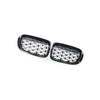 BMW X3 X4 F25 F26 14-16 Meteor Diamond Grille Mesh [Meteor Gloss Black] — image 2