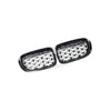 BMW X3 X4 F25 F26 14-16 Meteor Diamond Grille Mesh [Meteor Gloss Black] — image 3
