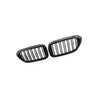 Front Bumper Grille to suit BMW 5 Series G30 G38 2017-2019 Matte Black Dual — image 3