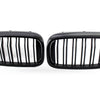 Front Bumper Grille to suit BMW 5 Series G30 G38 2017-2019 Matte Black Dual — image 4