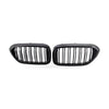 Front Bumper Grille to suit BMW 5 Series G30 G38 2017-2019 Matte Black Dual — image 1
