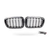 Modified Dual Line LED Halo Ring Grille to suit BMW 1 Series F20 2011-2014 — image 1