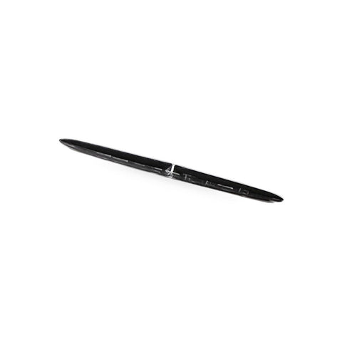 Front Bumper Upper Trim to suit Fiat 500 2007-2015 Carbon Fiber Style — image 2