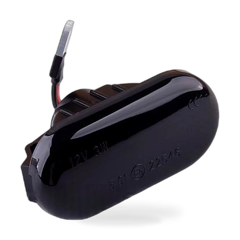 Side Turn Signal Light (Pair) to suit Nissan Navara D40 Qashqai Pathfinder Chrome — image 1