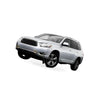 Front Bumper Tow Hook Cover to suit Toyota Highlander 2008-2010 — image 2
