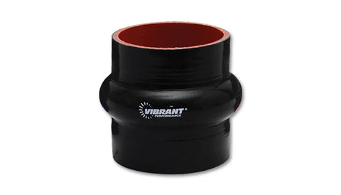 Vibrant Performance 4 Ply Hump Hose 1in ID x 3in L - Black