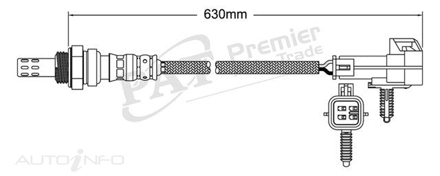 PAT Zafira Front Oxygen Sensor - EGO-102