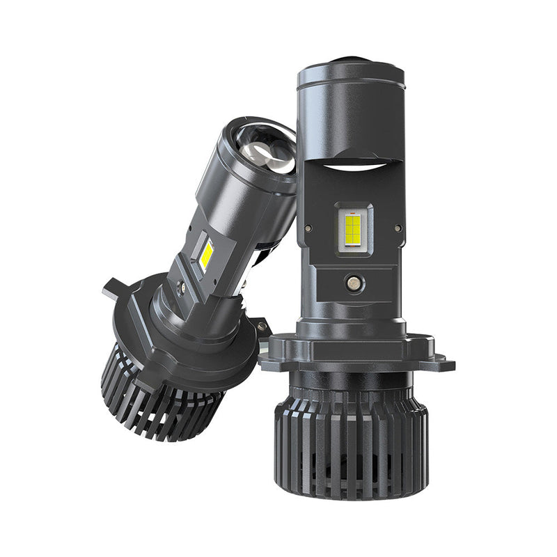 Mini Bi-LED Projector Lens Headlight Bulbs to suit Toyota BT-50 — image 1