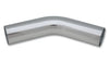 Vibrant Performance 4.5in OD T6061 Aluminum Mandrel Bend 45 Degree - Polished