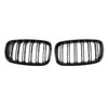 BMW E70 X5 / E71 X6 2007-2013 2x Front Grill Grille Gloss Black Suitable