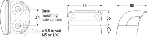Hella LED Number Plate Lamp - 2559BULK